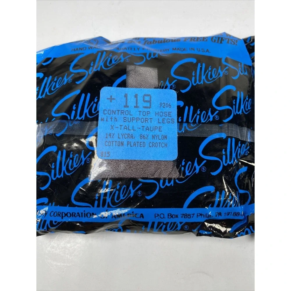 NWT SILKIES Pantyhose Control Top Hose Support Legs X-Tall TAUPE + 119 Lot‎ 2